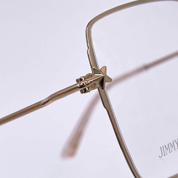 NEW JIMMY CHOO JC262 J5G GOLD SQUARE WOMEN’S EYEGLASSES JIMMY CHOO JC 262 GOLD - Picture 8 of 11
